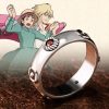 Anime Howl s Moving Castle Cosplay Ring Hayao Miyazaki Sophie Howl Costumes Unisex Metal Rings Jewelry 1 - Howl's Moving Castle Shop