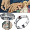 Anime Howl s Moving Castle Cosplay Ring Hayao Miyazaki Sophie Howl Costumes Unisex Metal Rings Jewelry - Howl's Moving Castle Shop