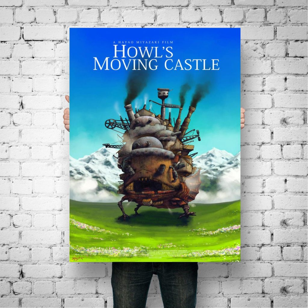 Classic Howl Moving Castle Canvas Art and Wall Art Poster Picture Print Modern Family bedroom Decor 1 - Howl's Moving Castle Shop