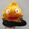 Films Howl s Moving Castle 18cm Demon Calcifer Flame yellow plush doll new - Howl's Moving Castle Shop