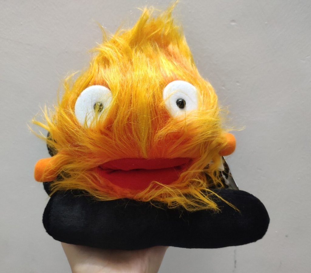 Films Howl s Moving Castle 18cm Demon Calcifer Flame yellow plush doll new - Howl's Moving Castle Shop