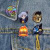 High Quality Cute Anime Badge Howls Moving Castle Enamel Pin Men and Women Backpack Pin Brooch 3 - Howl's Moving Castle Shop