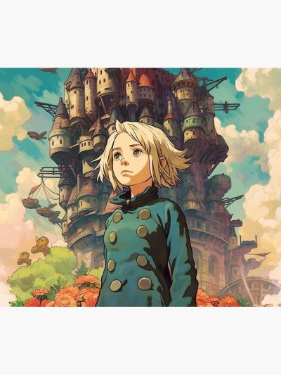 Howl Moving Castle Tapestry Official kaliuchisshop Merch