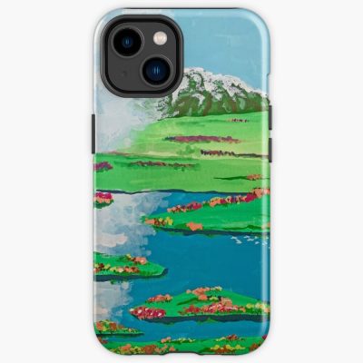 Howls Moving Castle Field Scene Iphone Case Official Howls Moving Castle Merch