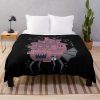 Howls Moving Castle Throw Blanket Official kaliuchisshop Merch