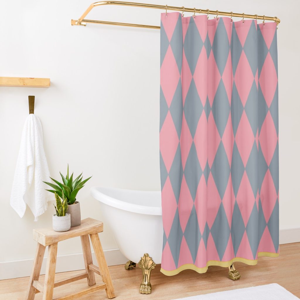 Howl'S Moving Castle Pattern Shower Curtain Official kaliuchisshop Merch