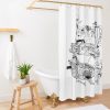 Howls Moving Castle Shower Curtain Official kaliuchisshop Merch