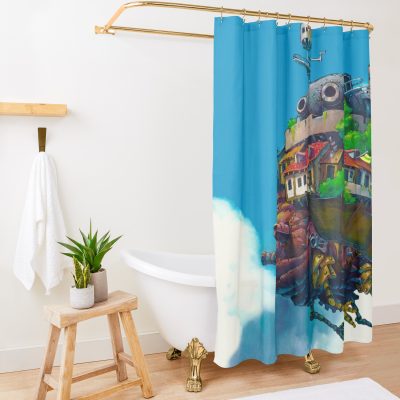 My Heart Above The Clouds - Color Revamp Shower Curtain Official kaliuchisshop Merch