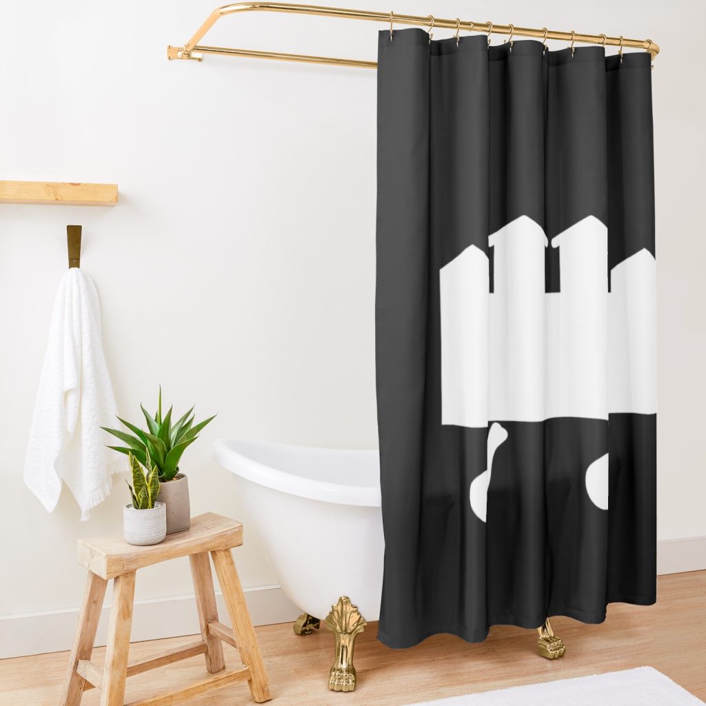 Castle Moving Shower Curtain Official kaliuchisshop Merch