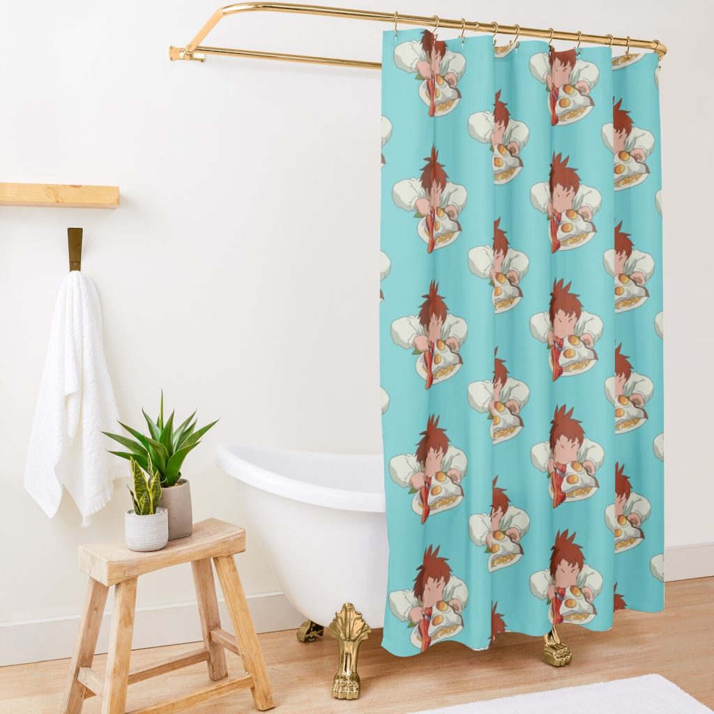 Markl From Howls Moving Castle Shower Curtain Official kaliuchisshop Merch