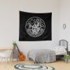 Howl'S Moving Castle - White Outline Tapestry Official kaliuchisshop Merch