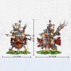 Buildmoc Anime Cartoon Howl s Moving Castle MOC Set Model Building Blocks Kits Toys for Children 1 - Howl's Moving Castle Shop