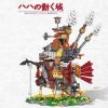 Buildmoc Anime Cartoon Howl s Moving Castle MOC Set Model Building Blocks Kits Toys for Children 2 - Howl's Moving Castle Shop