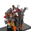 Buildmoc City House Movie Japan Anime Figures Howl Moving Castle Creative Expert Architecture Modular Building Blocks 4 - Howl's Moving Castle Shop