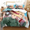 Cartoon Movie Howl s Moving Castle Bedding Set Anime Duvet Cover Pillowcase Kids Bed Set Twin.jpg - Howl's Moving Castle Shop