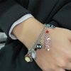 Cute Studio Ghibli Miyazaki Hayao Anime Charm Bracelet Femme With Totoro Spirited Away No Face Man 5 - Howl's Moving Castle Shop