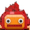 Fire Demon Calcifer Anime Miyazakied Hayao Howls Moving Castle Figure Building Block Kit Porco RossoRed Pig 5 - Howl's Moving Castle Shop