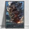 Japan Anime Collection Howl s Moving Castle Miyazaki Canvas Painting Poster Prints Art Wall Pictures Living 5 - Howl's Moving Castle Shop