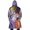 Trippy Howls Moving Castle SG AOP Hooded Cloak Coat BACK Mockup - Howl's Moving Castle Shop