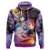 Trippy Howls Moving Castle Studio Ghibli AOP Hoodie 3D FRONT Mockup - Howl's Moving Castle Shop