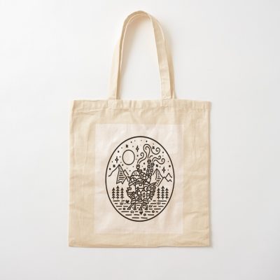 Howl'S Moving Castle - Black Outline Tote Bag Official Haikyuu Merch