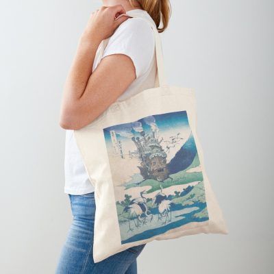 Howl'S Castle And Japanese Tote Bag Official Haikyuu Merch