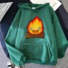 Anime Howl s Moving Castle Hoodies Cute Calcifer Hanging on Wood Winter Women Hoodie Spring Autumn 1.jpg 640x640 1 - Howl's Moving Castle Shop