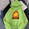 Anime Howl s Moving Castle Hoodies Cute Calcifer Hanging on Wood Winter Women Hoodie Spring Autumn 4.jpg 640x640 4 - Howl's Moving Castle Shop