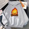 Anime Howl s Moving Castle Hoodies Cute Calcifer Hanging on Wood Winter Women Hoodie Spring Autumn 5.jpg 640x640 5 - Howl's Moving Castle Shop