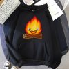 Anime Howl s Moving Castle Hoodies Cute Calcifer Hanging on Wood Winter Women Hoodie Spring Autumn 9.jpg 640x640 9 - Howl's Moving Castle Shop