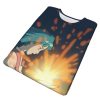 Howls Moving Castle T Shirt Young Howl Firework Awesome Polyester Beach T Shirt Short Sleeve Graphic 1 - Howl's Moving Castle Shop