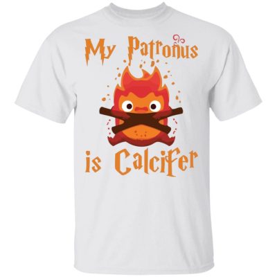 Howl’s Moving Castle My Patronus is Calcifer T-Shirt