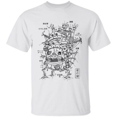 Howl’s Moving Castle Sketch T-Shirt