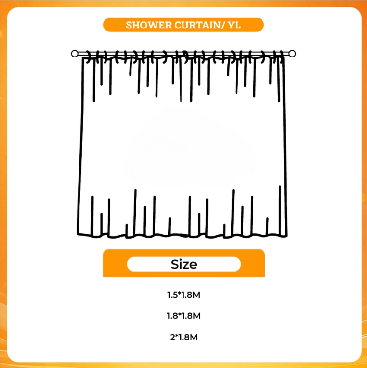 3D shower curtain - Howl's Moving Castle Shop